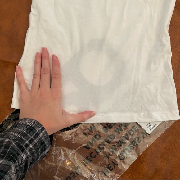 ASOS DESIGN tank with square neck - White - US 2 - Picture 8 of 8